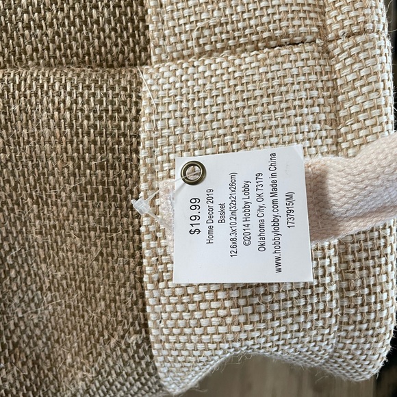 Set of storage containers from HOBBY LOBBY new. 12.6 by 8 /3by10.2 inches - Picture 6 of 6